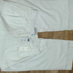 White Linen Pants